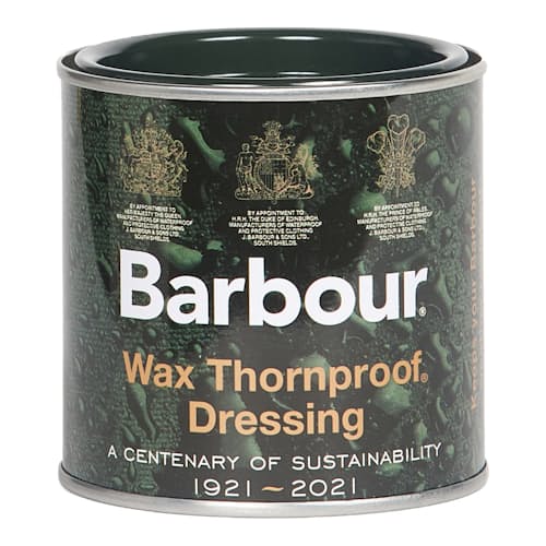 laydown image of Barbour Wax