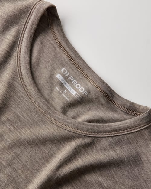 laydown detail image of 72-Hour Merino T-Shirt - Slim Fit