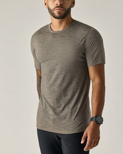 on model image of 72-Hour Merino T-Shirt - Slim Fit