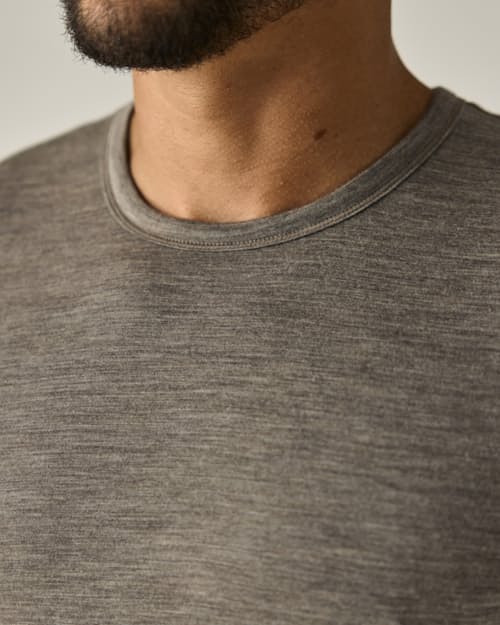 on model image of 72-Hour Merino T-Shirt - Slim Fit