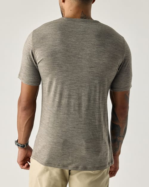 on model image of 72-Hour Merino T-Shirt - Slim Fit