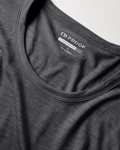 laydown detail image of 72-Hour Merino T-Shirt - Slim Fit