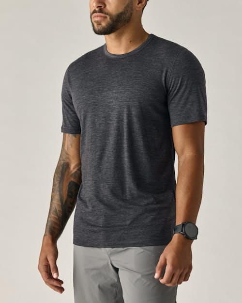 on model image of 72-Hour Merino T-Shirt - Slim Fit