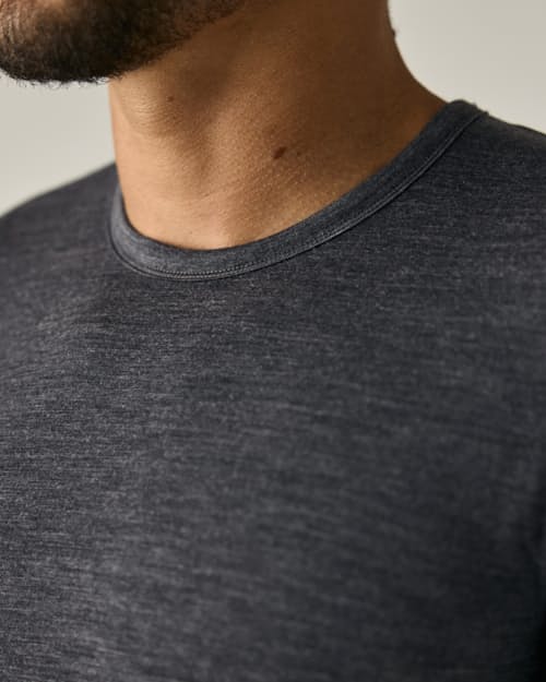 on model image of 72-Hour Merino T-Shirt - Slim Fit