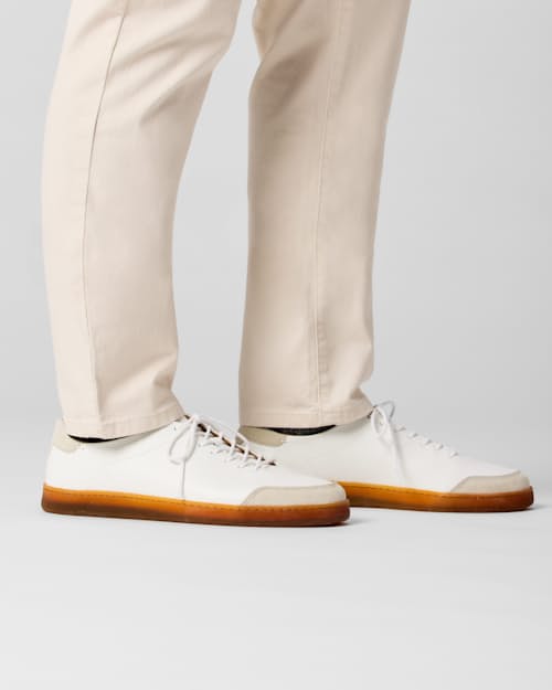 on model image of 365 Pant - HB Athletic Tapered