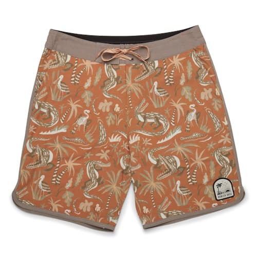 laydown image of Stretch Bruja Board Short - 8"