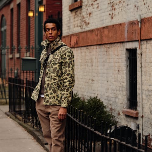 laydown image of Fatigue Jacket