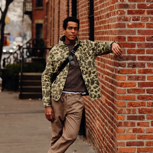 laydown image of Fatigue Jacket
