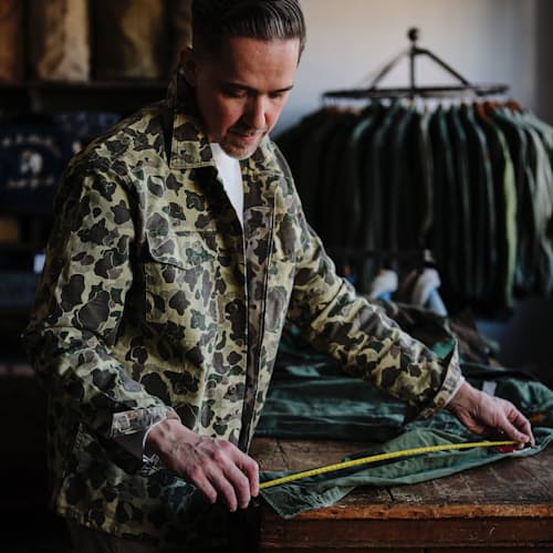 laydown image of Fatigue Jacket