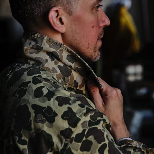 laydown image of Fatigue Jacket