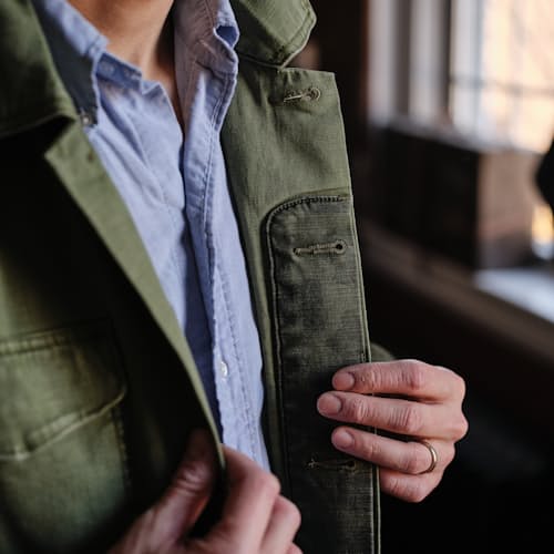 laydown image of Fatigue Jacket