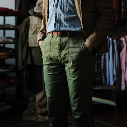 laydown image of Fatigue Pant