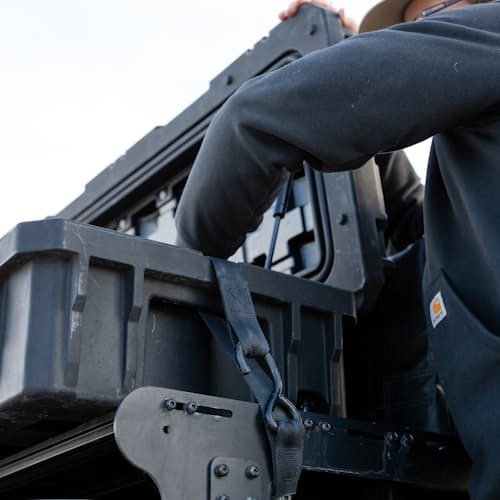 laydown image of Rugged Case 95L