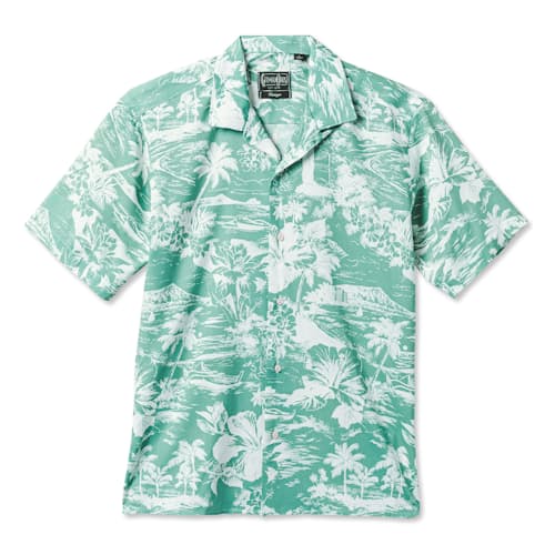 laydown image of Aloha Ray-On Shirt