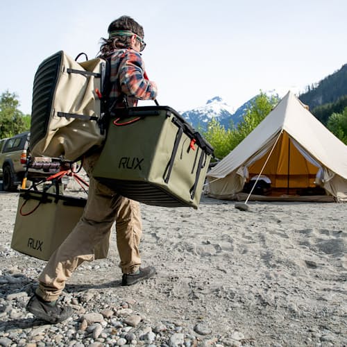 laydown image of Collapsible Gear Bag - 70L