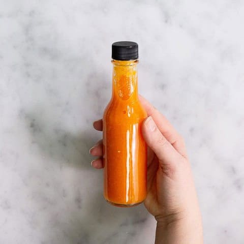 laydown image of Fermented Hot Sauce Making Kit