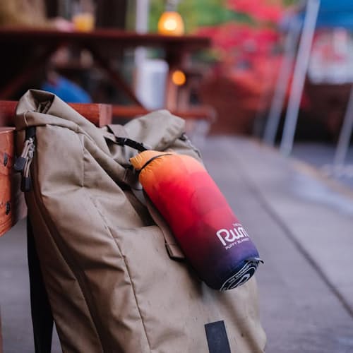 laydown image of Nanoloft Travel Blanket