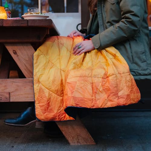 laydown image of Nanoloft Travel Blanket