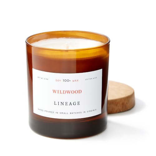 laydown image of Wildwood Candle