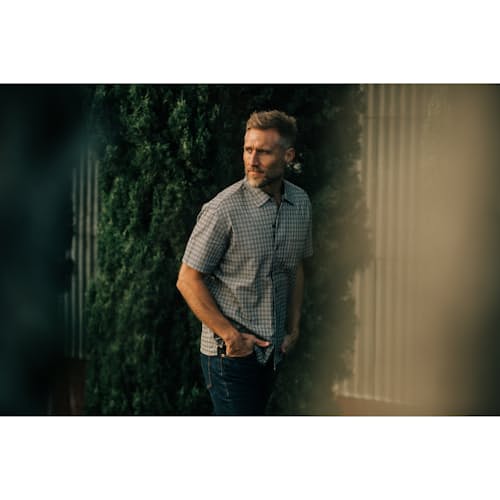 laydown image of The Hawthorne Short Sleeve Shirt