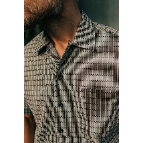 laydown image of The Hawthorne Short Sleeve Shirt
