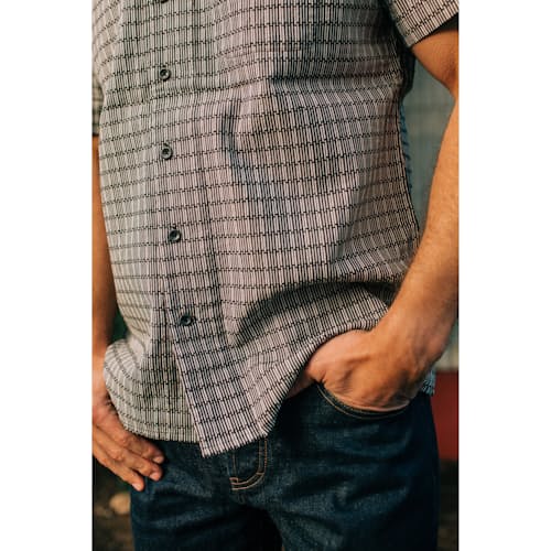laydown image of The Hawthorne Short Sleeve Shirt