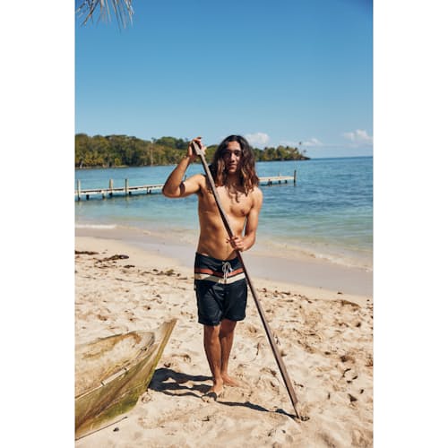 laydown image of Porto Stretch Board Short - 6"