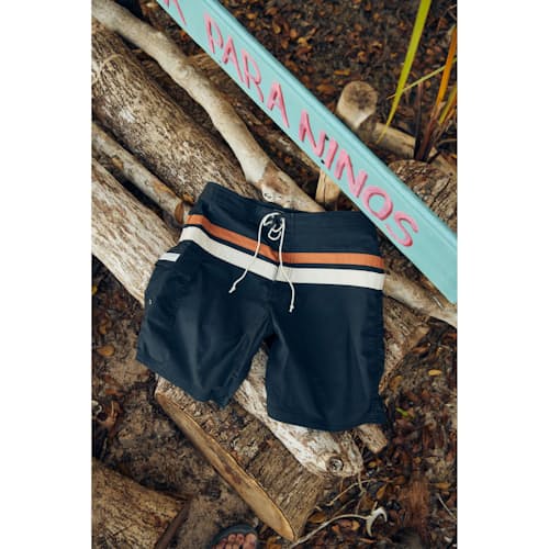 laydown image of Porto Stretch Board Short - 6"