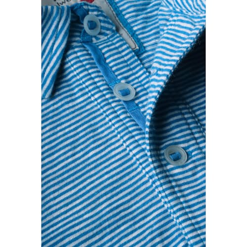 laydown image of Jersey Stripe Polo
