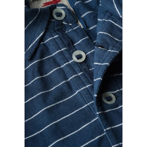 laydown image of Jersey Stripe Polo