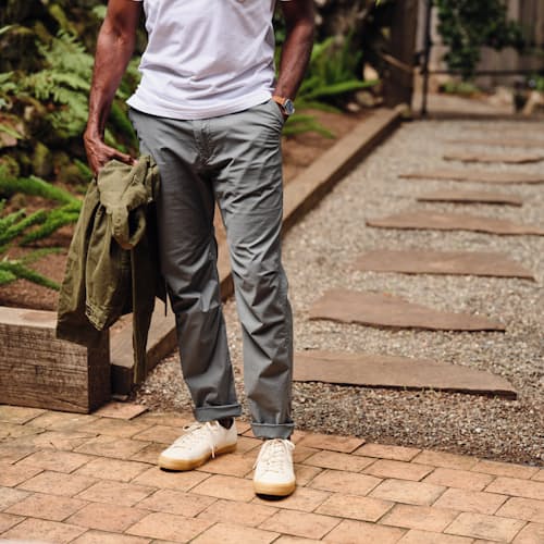 laydown image of Flyweight Flex Chino Pant - Exclusive