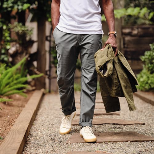 laydown image of Flyweight Flex Chino Pant - Exclusive