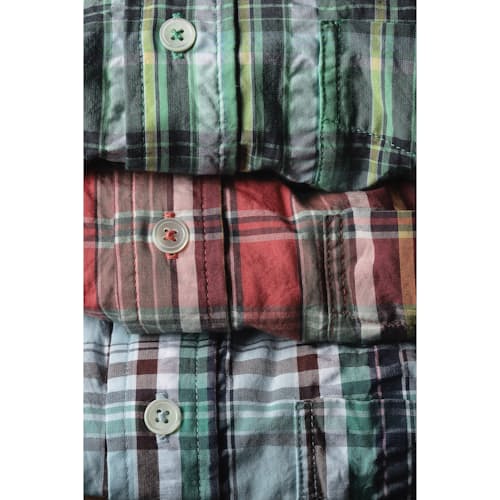 laydown image of Exploded Seersucker Shirt