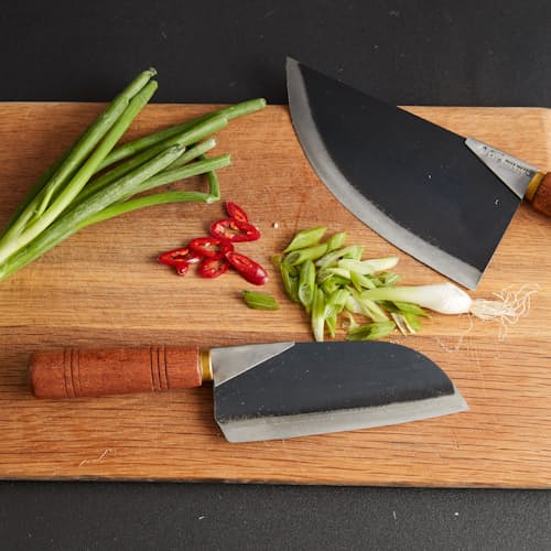 laydown image of Thai Moon Knife Set