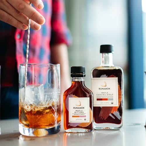 laydown image of Maple Bitters Gift Set