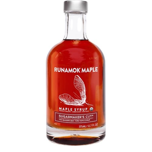 laydown image of Sugar Maker's Cut Maple Syrup