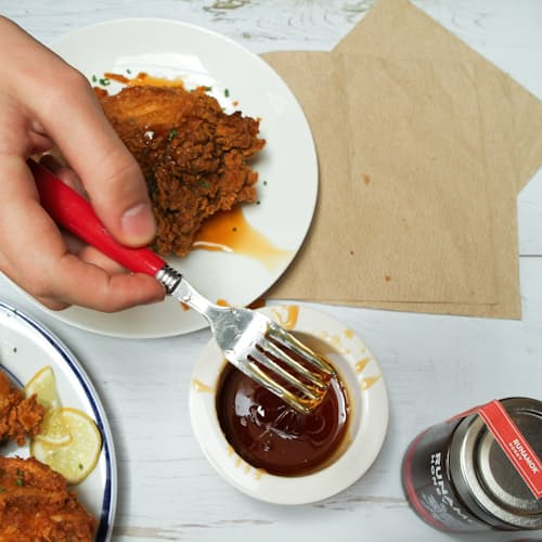 laydown image of Chipotle Morita Honey