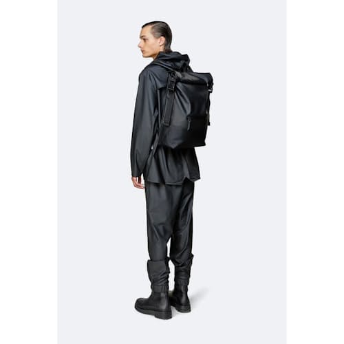 laydown image of Buckle Rolltop Rucksack
