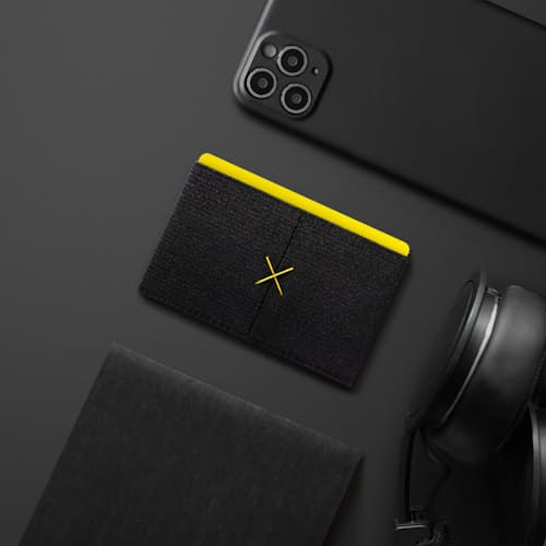 laydown image of Slim 1 Elastic Wallet