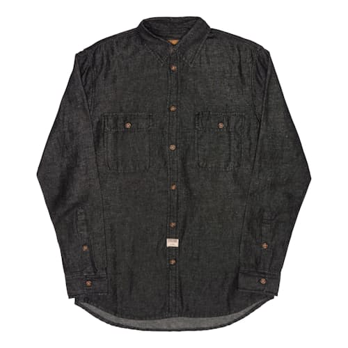 laydown image of Milton Denim Shirt