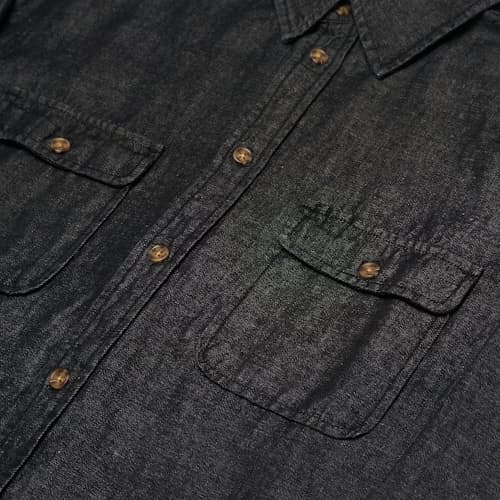 laydown image of Milton Denim Shirt