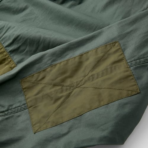 laydown image of Nylon Pocket Overshirt