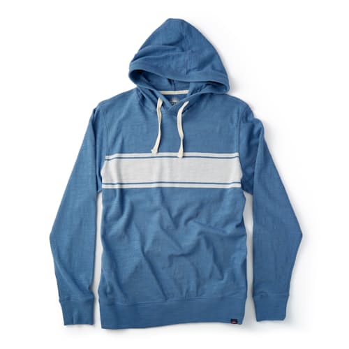 laydown image of Surf Stripe Hoodie