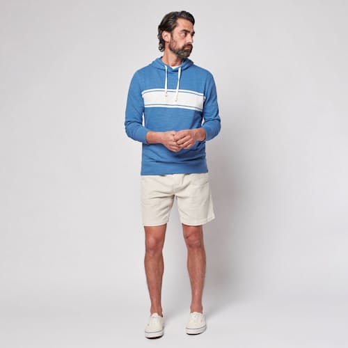 laydown image of Surf Stripe Hoodie