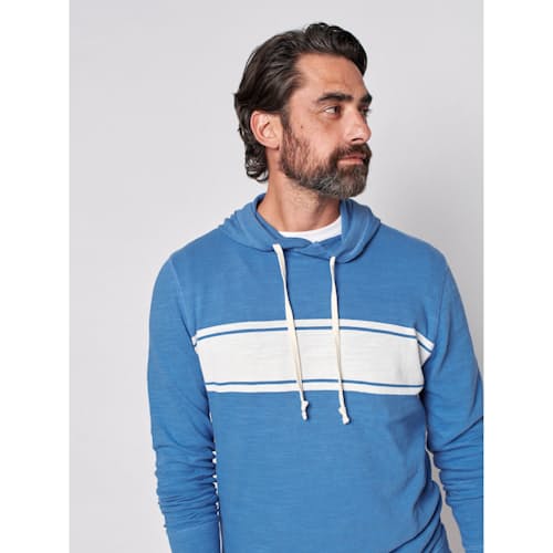 laydown image of Surf Stripe Hoodie