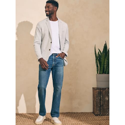 lifestyle image of Inlet Knit Blazer