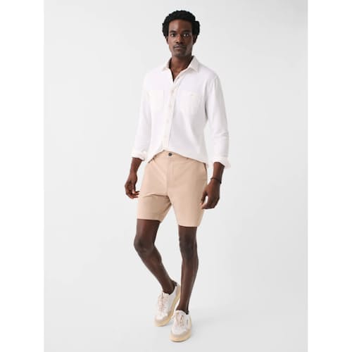on model image of All Day 4-Way Stretch Shorts - 9"
