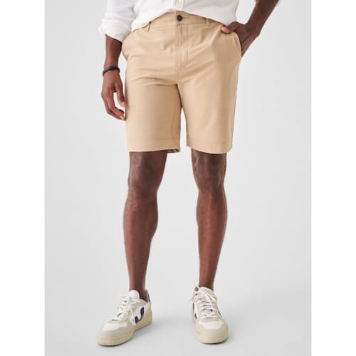 on model image of All Day 4-Way Stretch Shorts - 9"