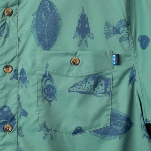laydown image of River Wrangler Stretch Shirt