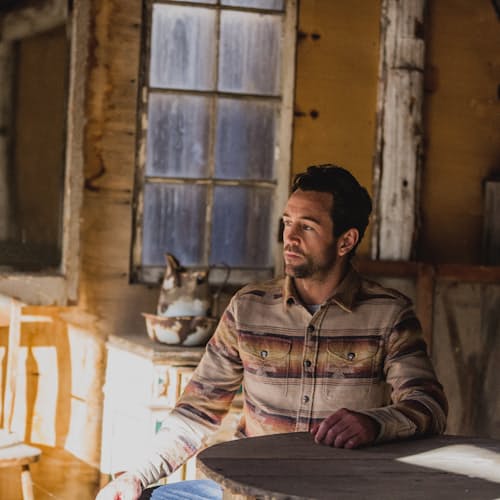 lifestyle image of Klamath Shirt